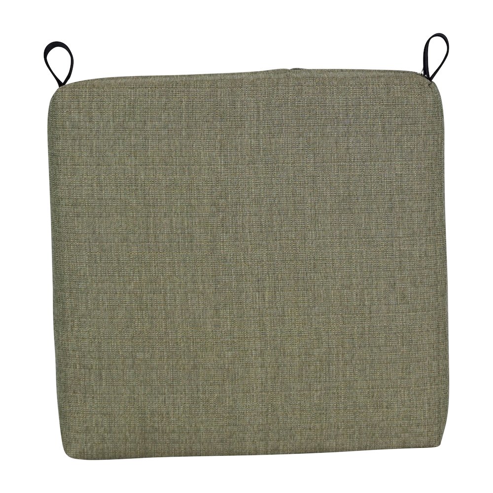 20-inch by 19-inch Premium Olefin Outdoor Chair Cushions (Set of 4). Picture 2