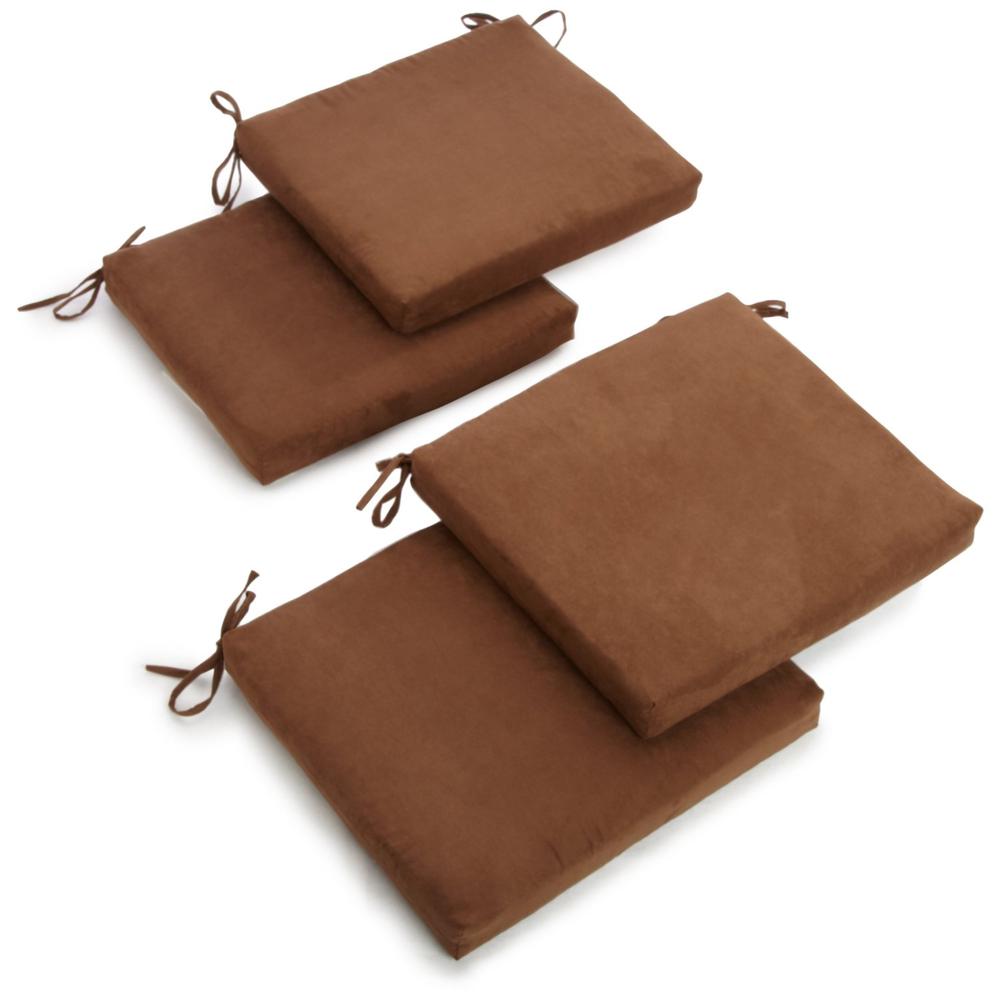 20-inch by 19-inch Polyester Chair Cushion (Set of Four). Picture 1