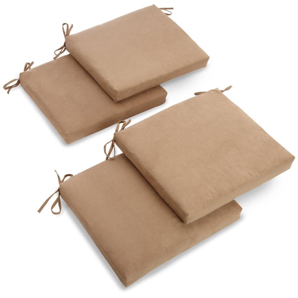 20-inch by 19-inch Polyester Chair Cushion (Set of Four). Picture 1