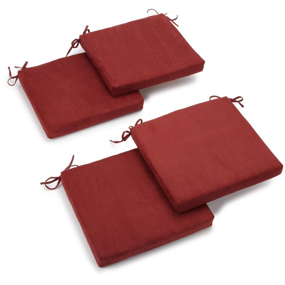 20-inch by 19-inch Polyester Chair Cushion (Set of Four). Picture 1