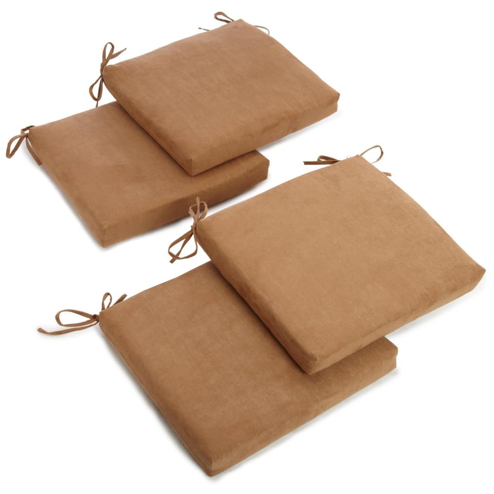 20-inch by 19-inch Polyester Chair Cushion (Set of Four). Picture 1