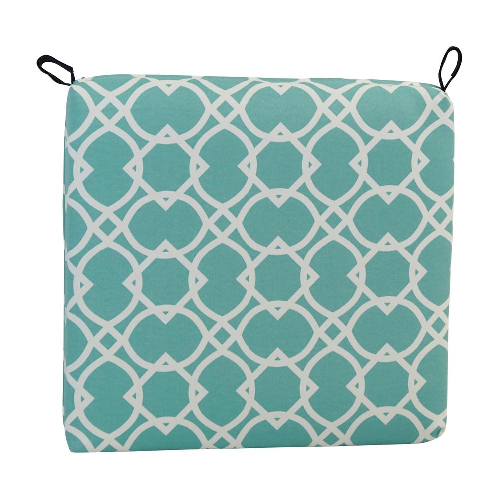 20-inch by 19-inch Patterned Outdoor Chair Cushions (Set of 4)  93454-4CH-OD-144. Picture 2