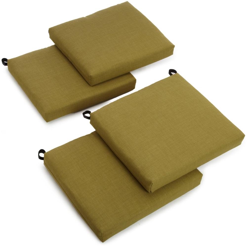 20-inch by 19-inch Spun Polyester Chair Cushion (Set of Four). Picture 1