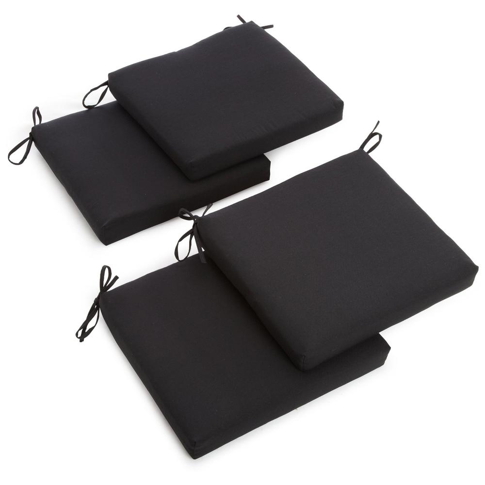 20-inch by 19-inch Twill Chair Cushion (Set of Four). Picture 1