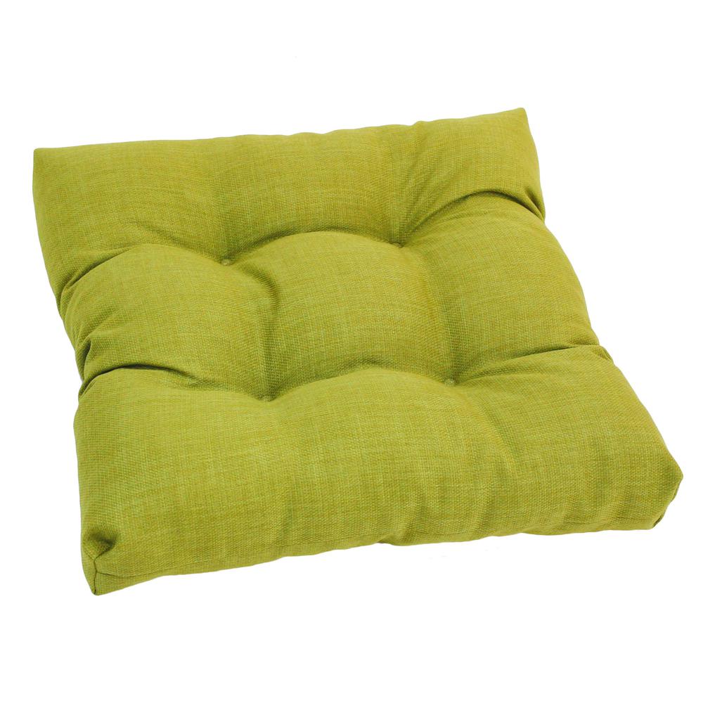 19-inch Squared Spun Polyester Tufted Dining Chair Cushion. Picture 1
