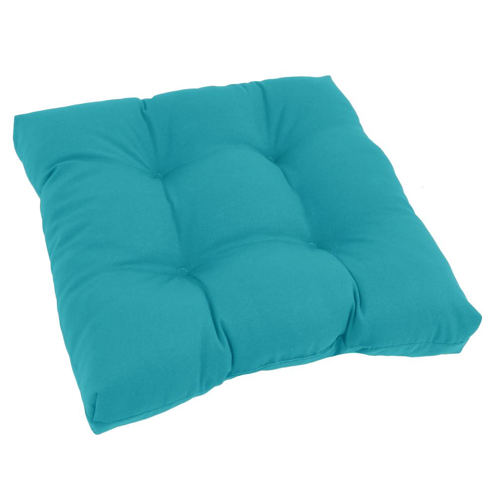 19-inch Squared Twill Tufted Dining Chair Cushion 94005-1CH-TW-AB. Picture 1