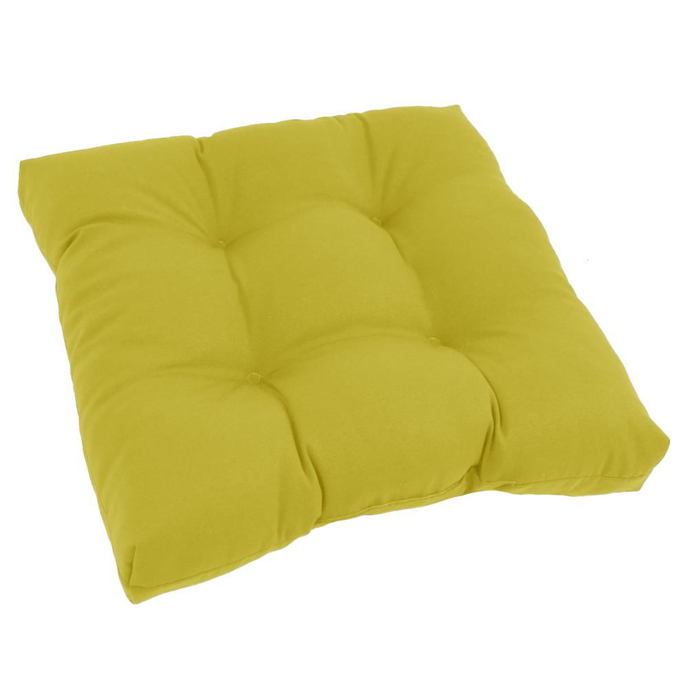 19-inch Squared Twill Tufted Dining Chair Cushion 94005-1CH-TW-ML. Picture 1