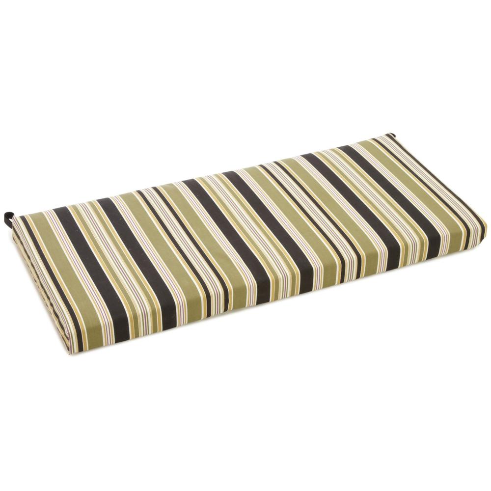 42-inch by 19-inch Spun Polyester Loveseat Cushion. Picture 1