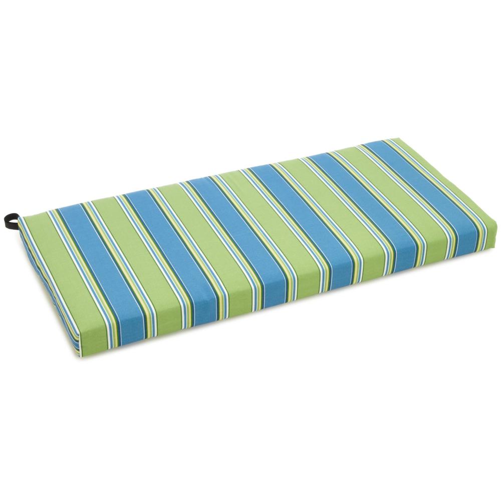 42-inch by 19-inch Spun Polyester Loveseat Cushion. Picture 1