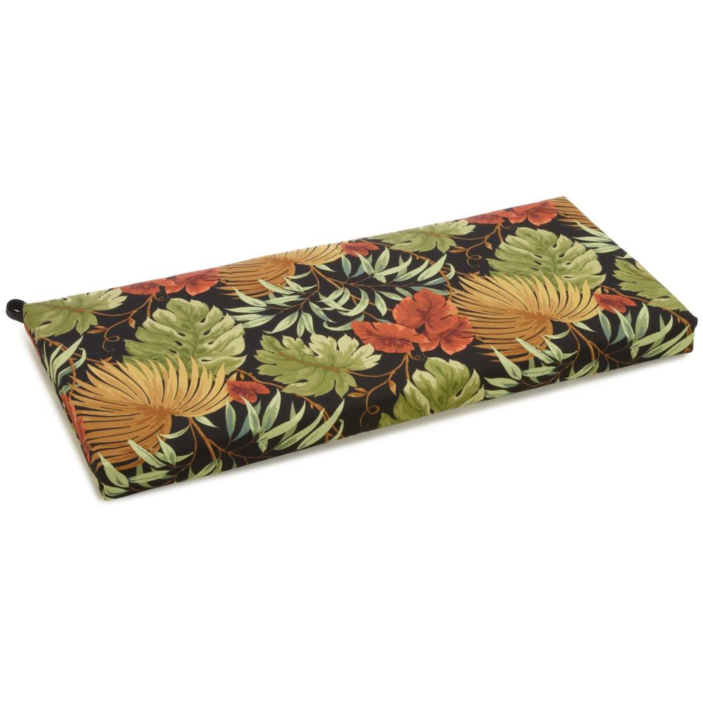42-inch by 19-inch Spun Polyester Loveseat Cushion. Picture 1
