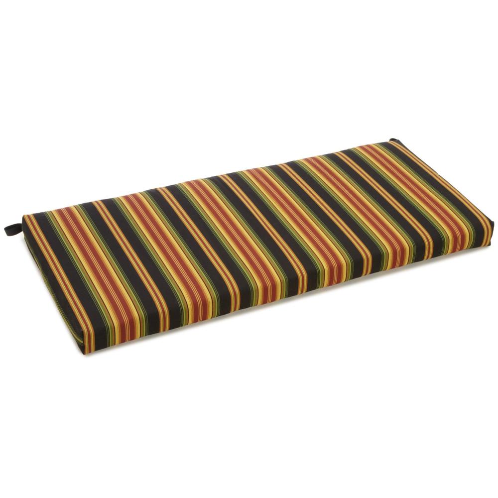 42-inch by 19-inch Spun Polyester Loveseat Cushion. Picture 1