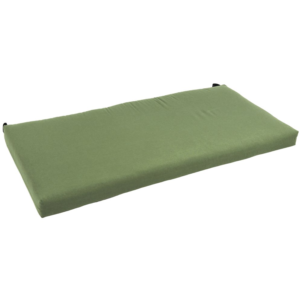 42-inch by 19-inch Solid Twill Loveseat Cushion. Picture 1