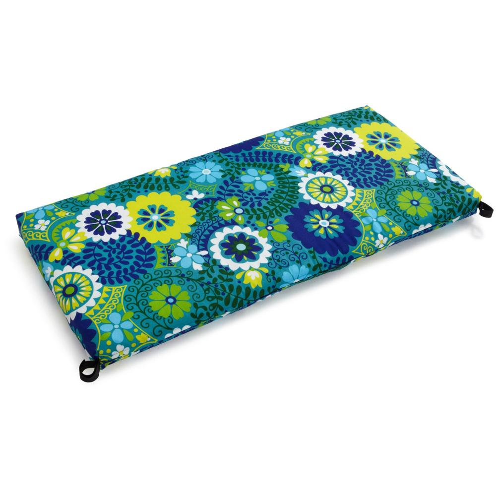 45-inch by 19-inch Outdoor Spun Polyester Loveseat Cushion. Picture 2