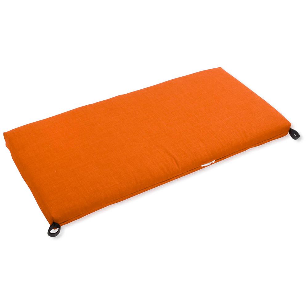 45-inch by 19-inch Outdoor Spun Polyester Loveseat Cushion. Picture 2