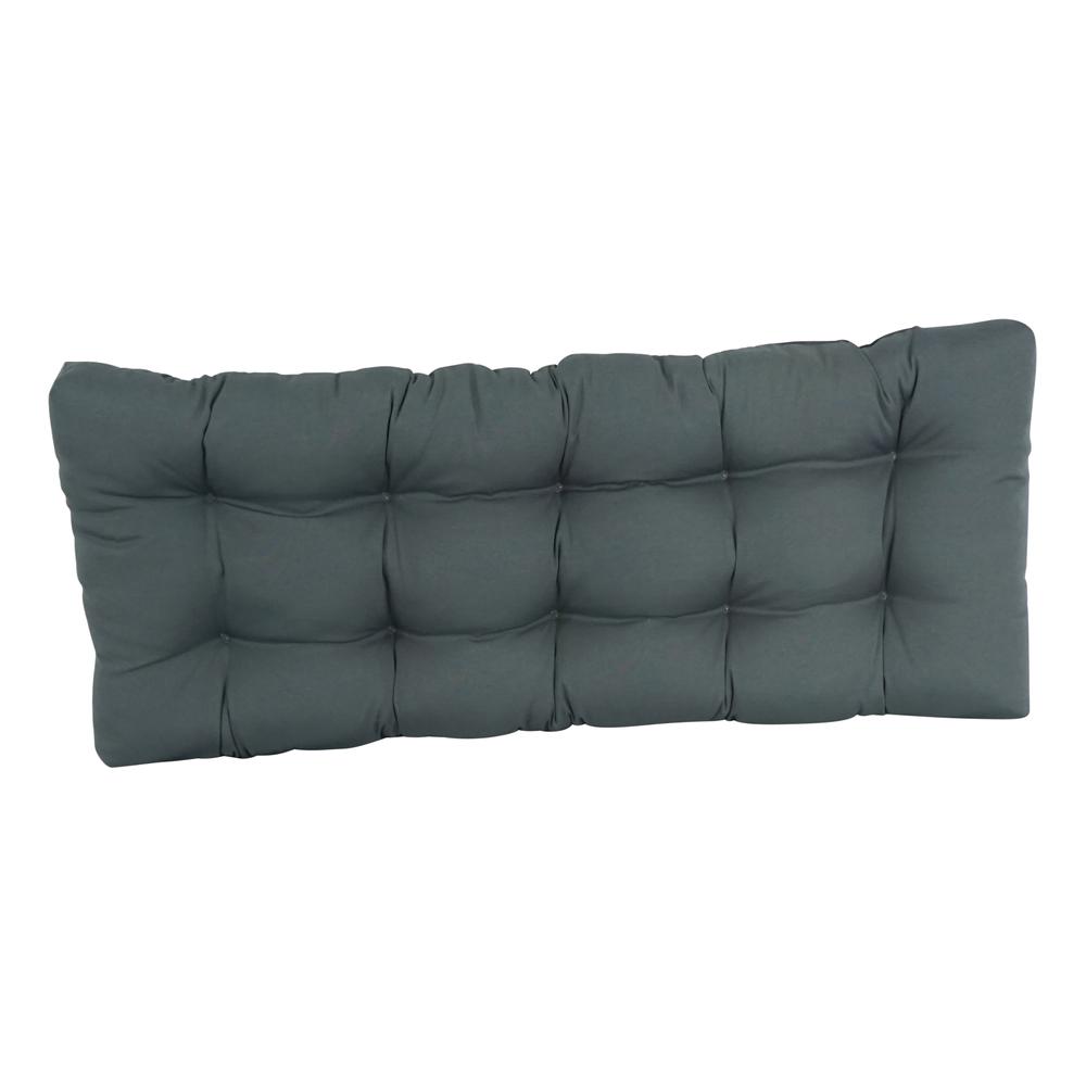 46-inch by 19-inch Tufted Solid Twill Bench Cushion. Picture 2