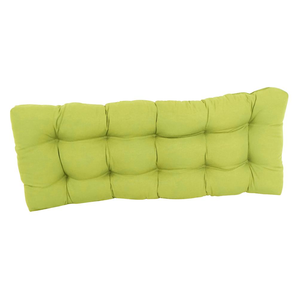 46-inch by 19-inch Tufted Solid Twill Bench Cushion. Picture 2