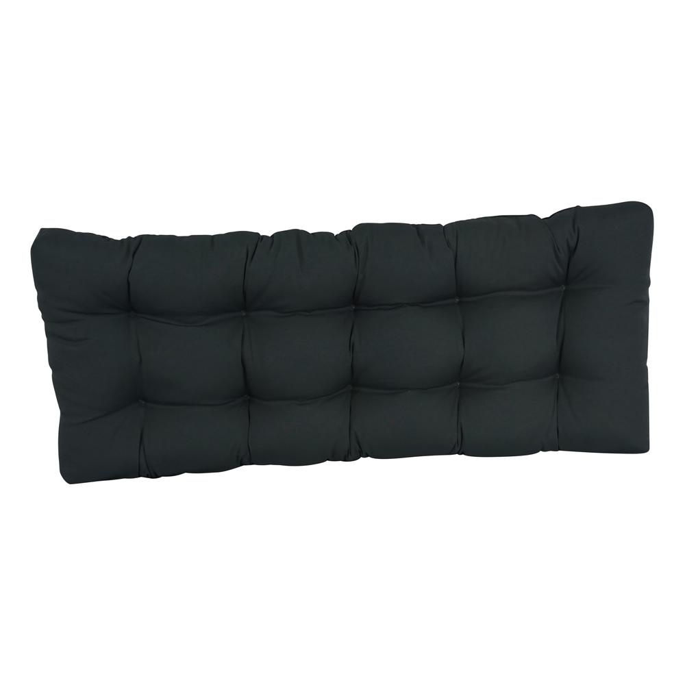 51-inch by 19-inch Tufted Solid Twill Bench Cushion. Picture 2