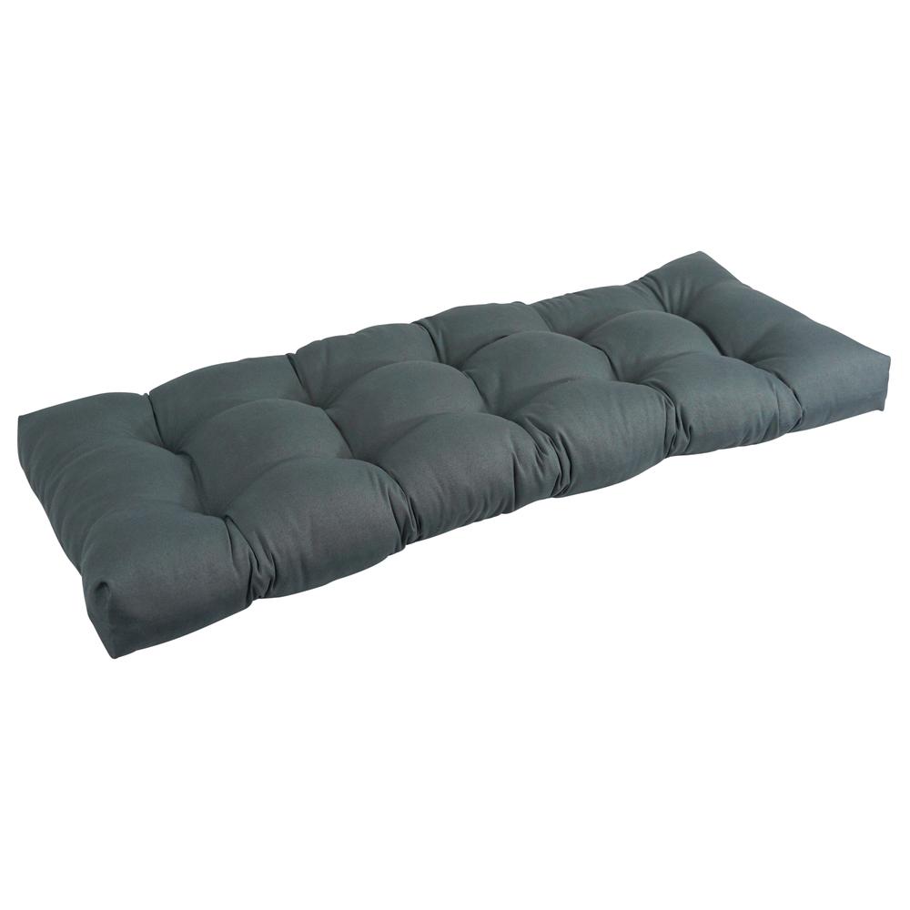 51-inch by 19-inch Tufted Solid Twill Bench Cushion. Picture 1