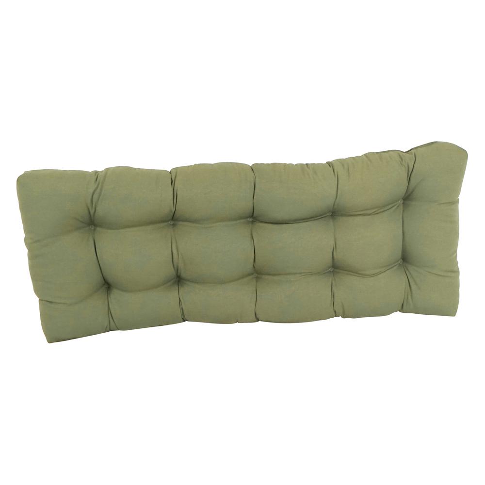 51-inch by 19-inch Tufted Solid Twill Bench Cushion. Picture 2