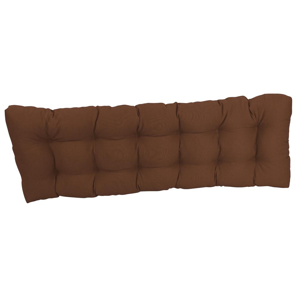 55-inch by 19-inch Tufted Solid Twill Bench Cushion. Picture 2