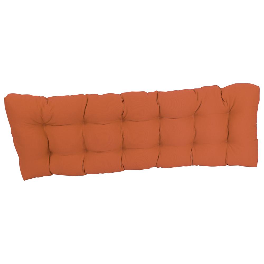 55-inch by 19-inch Tufted Solid Twill Bench Cushion. Picture 2