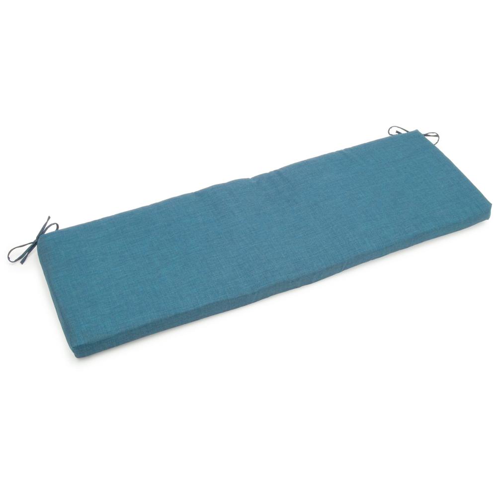 57-inch by 19-inch Solid Outdoor Spun Polyester Bench Cushion  957X19-REO-SOL-16. Picture 1