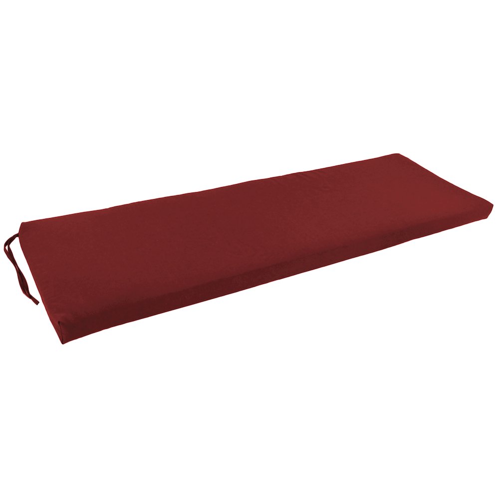 57-inch by 19-inch Solid Twill Bench Cushion. Picture 1
