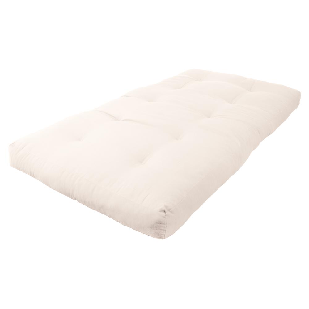 Vitality 6-inch Microsuede Twin-size Futon Mattress  9601-TW-EG. Picture 1