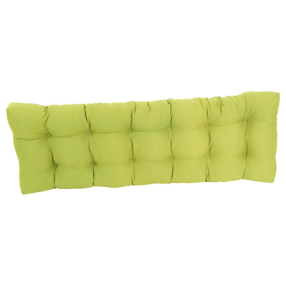 60-inch by 19-inch Tufted Solid Twill Bench Cushion. Picture 2
