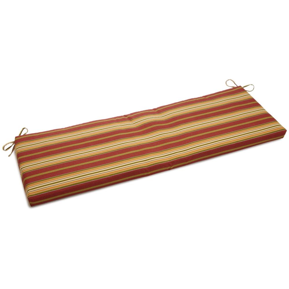 60-inch by 19-inch Spun Polyester Bench Cushion. Picture 1