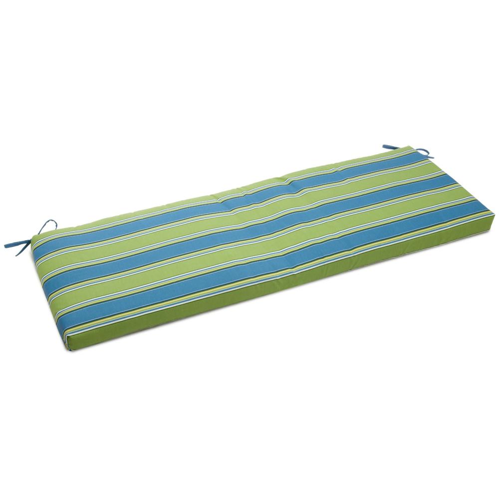 60-inch by 19-inch Spun Polyester Bench Cushion. Picture 1