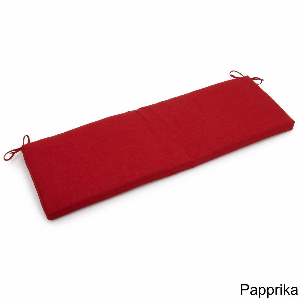 60-inch by 19-inch Spun Polyester Bench Cushion. Picture 1