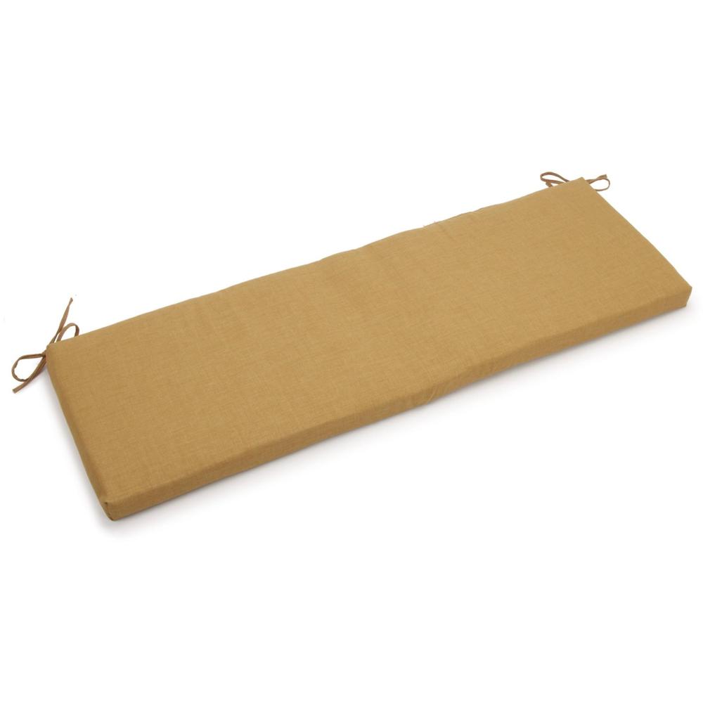 60-inch by 19-inch Spun Polyester Bench Cushion. Picture 1