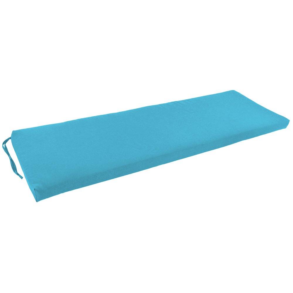 60-inch by 19-inch Solid Twill Bench Cushion. Picture 1