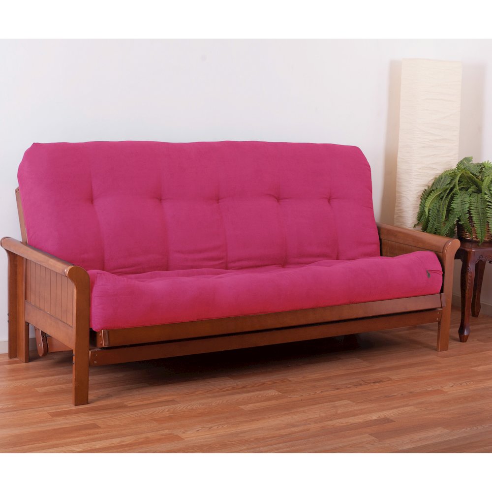 Vitality 10-inch Microsuede Queen-size Futon Mattress. Picture 1