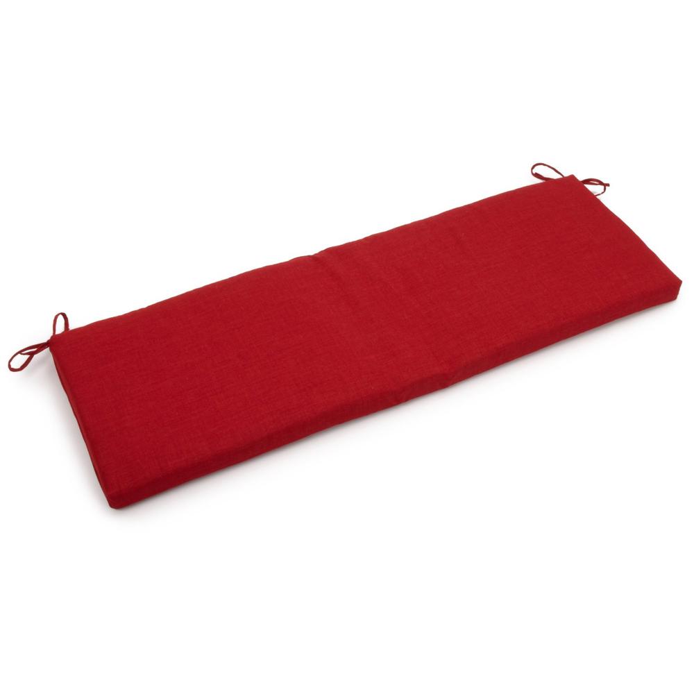 63-inch by 19-inch Spun Polyester Bench Cushion. Picture 1
