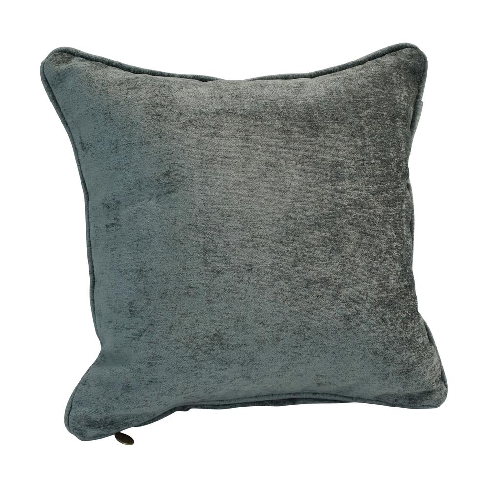 18-inch Double-corded Patterned Jacquard Chenille Square Throw Pillow with Insert  9810-CD-S1-JCH-CO-47. Picture 1