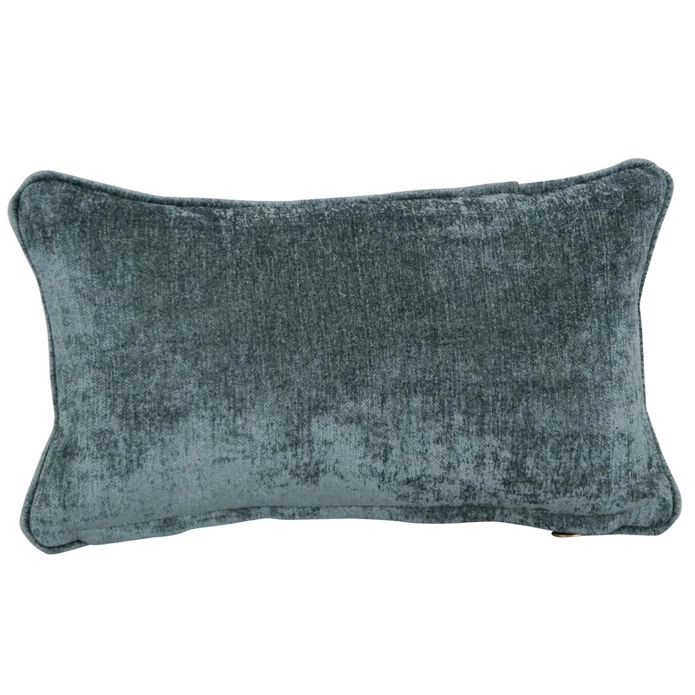 18-inch Double-corded Patterned Jacquard Chenille Rectangular Throw Pillow with Insert  9811-CD-S1-JCH-CO-47. Picture 1