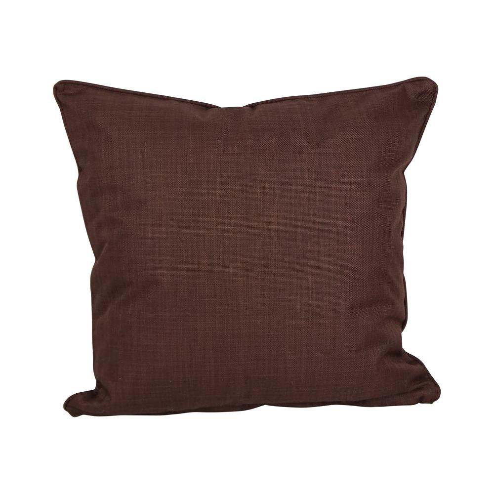 25-inch Double-corded Spun Polyester Square Floor Pillow with Insert 9813-CD-S1-REO-SOL-10. Picture 1