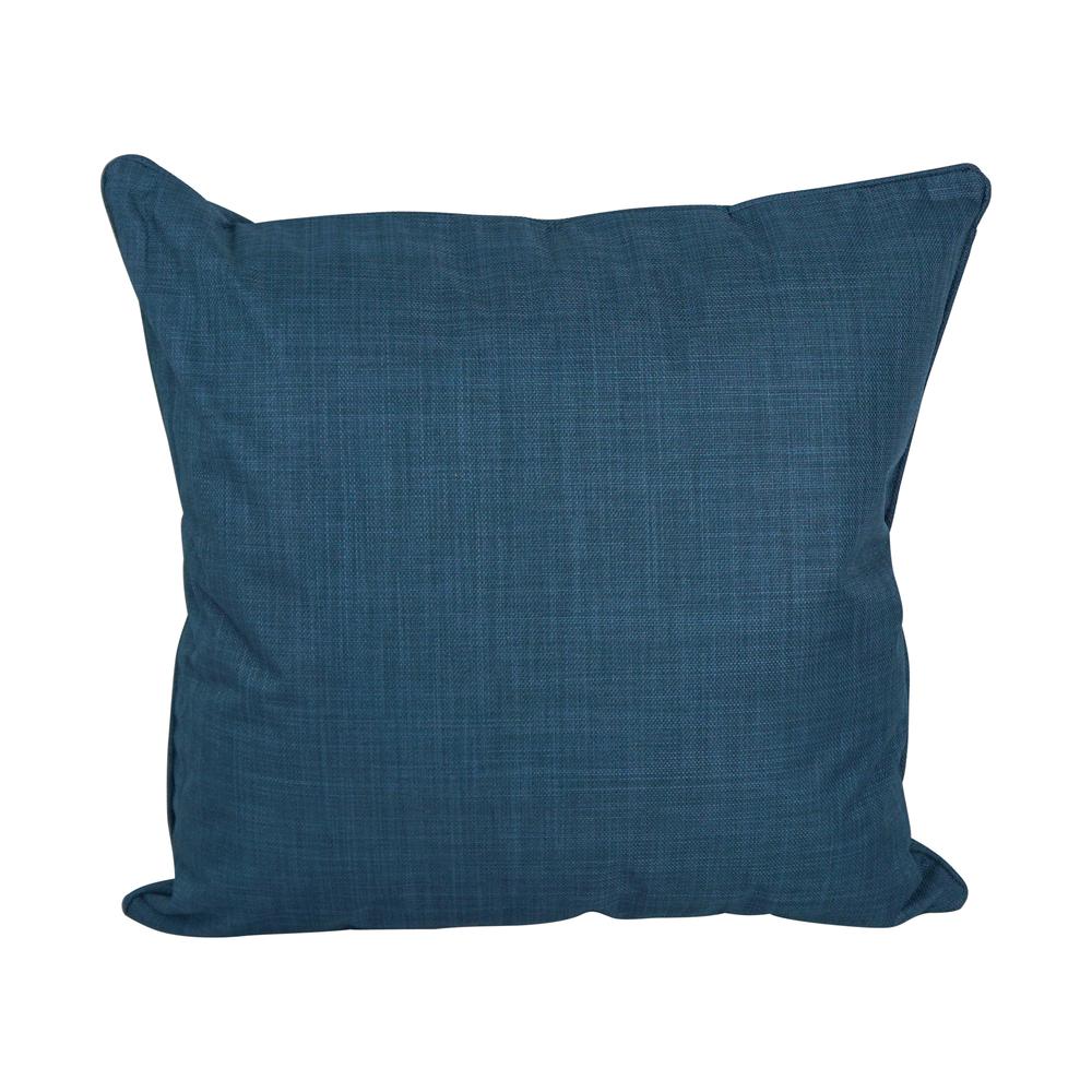 25-inch Double-corded Spun Polyester Square Floor Pillow with Insert 9813-CD-S1-REO-SOL-16. Picture 1