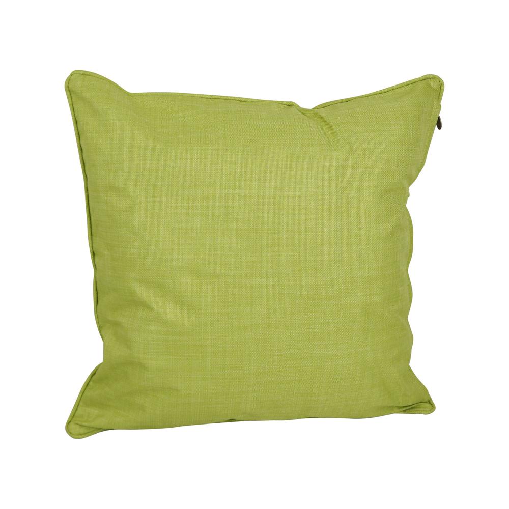 25-inch Double-corded Spun Polyester Square Floor Pillows with Inserts (Set of 2) 9813-CD-S2-REO-SOL-01. Picture 2