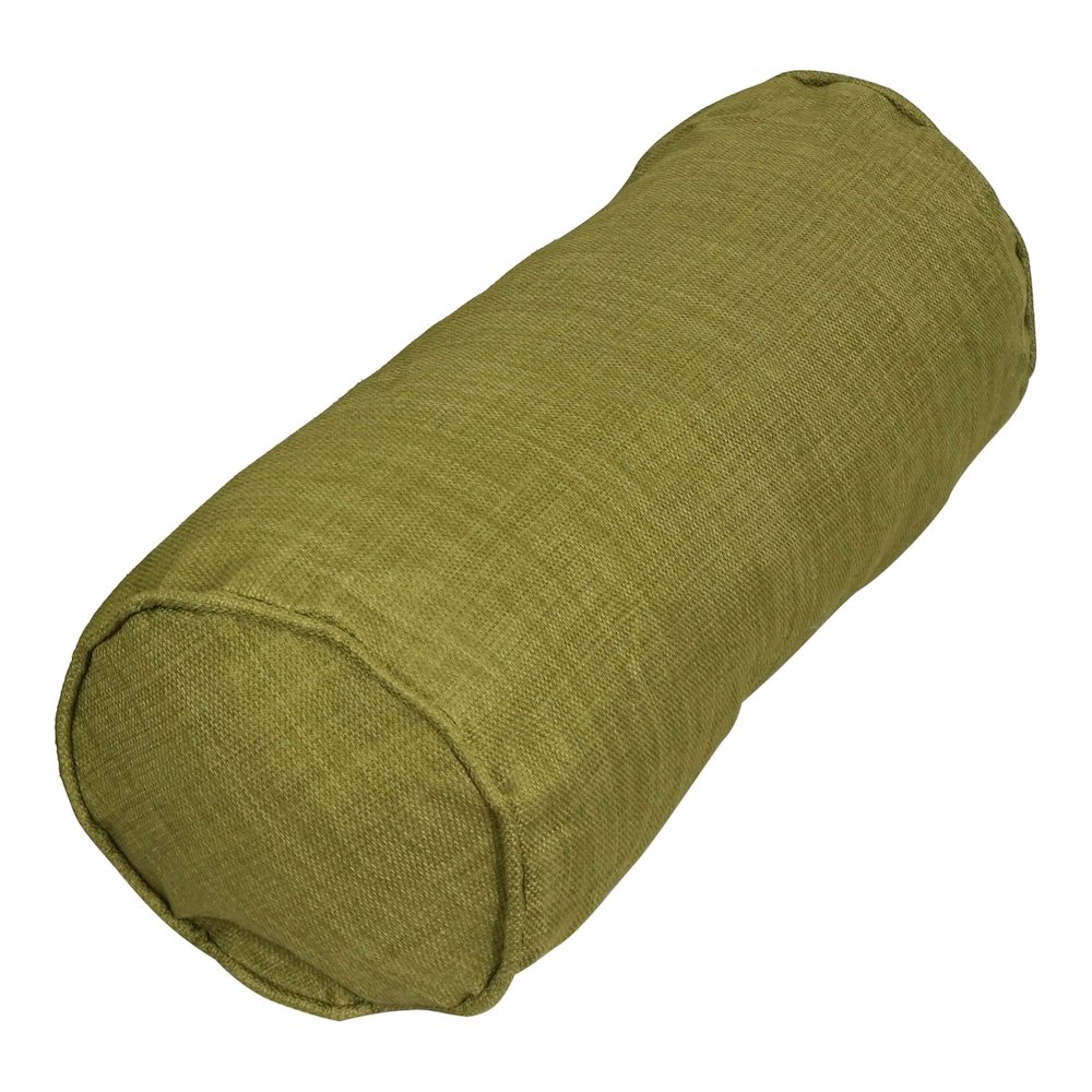 20-inch by 8-inch Double-corded Spun Polyester Bolster Pillow with Insert. Picture 1
