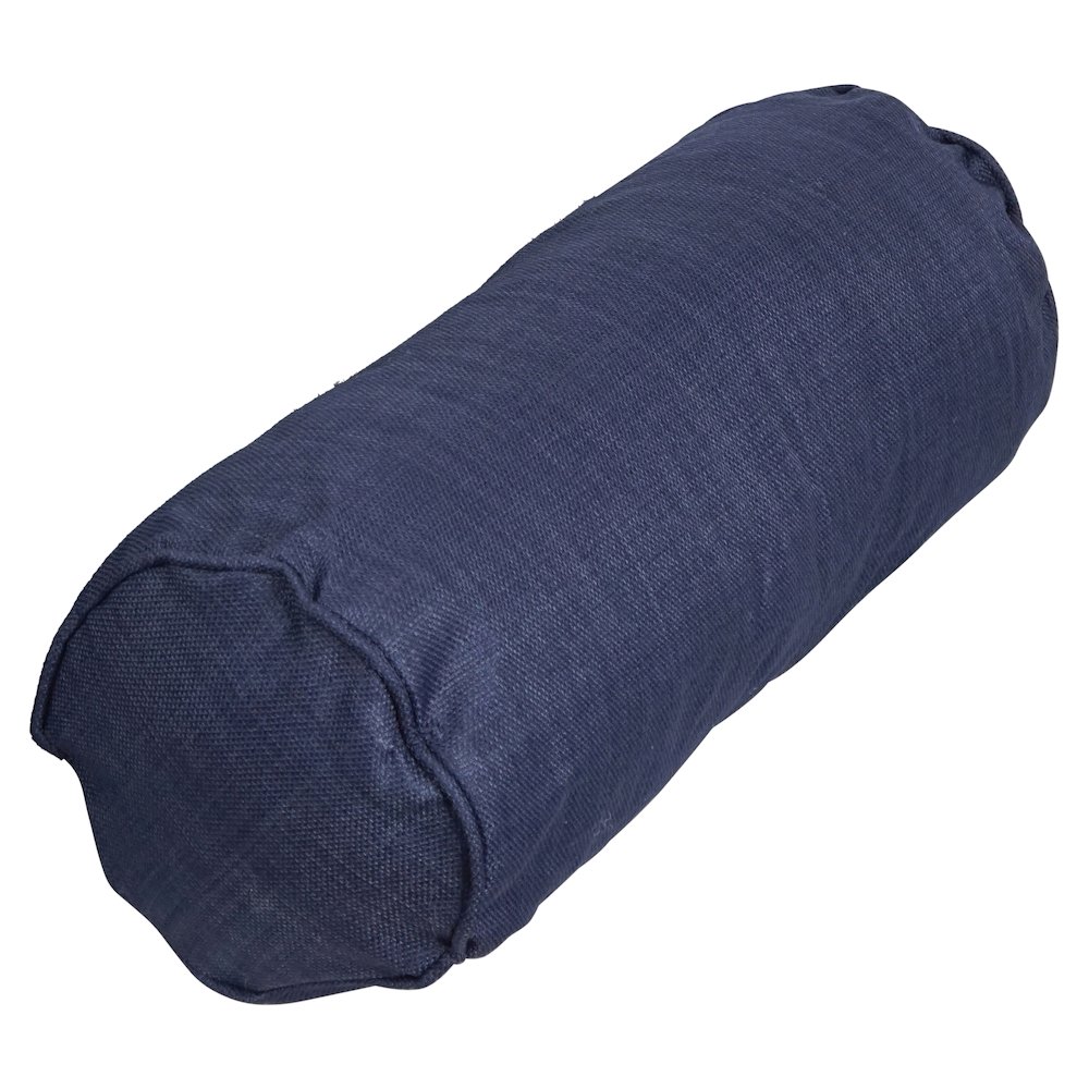 20-inch by 8-inch Double-corded Spun Polyester Bolster Pillow with Insert. Picture 1