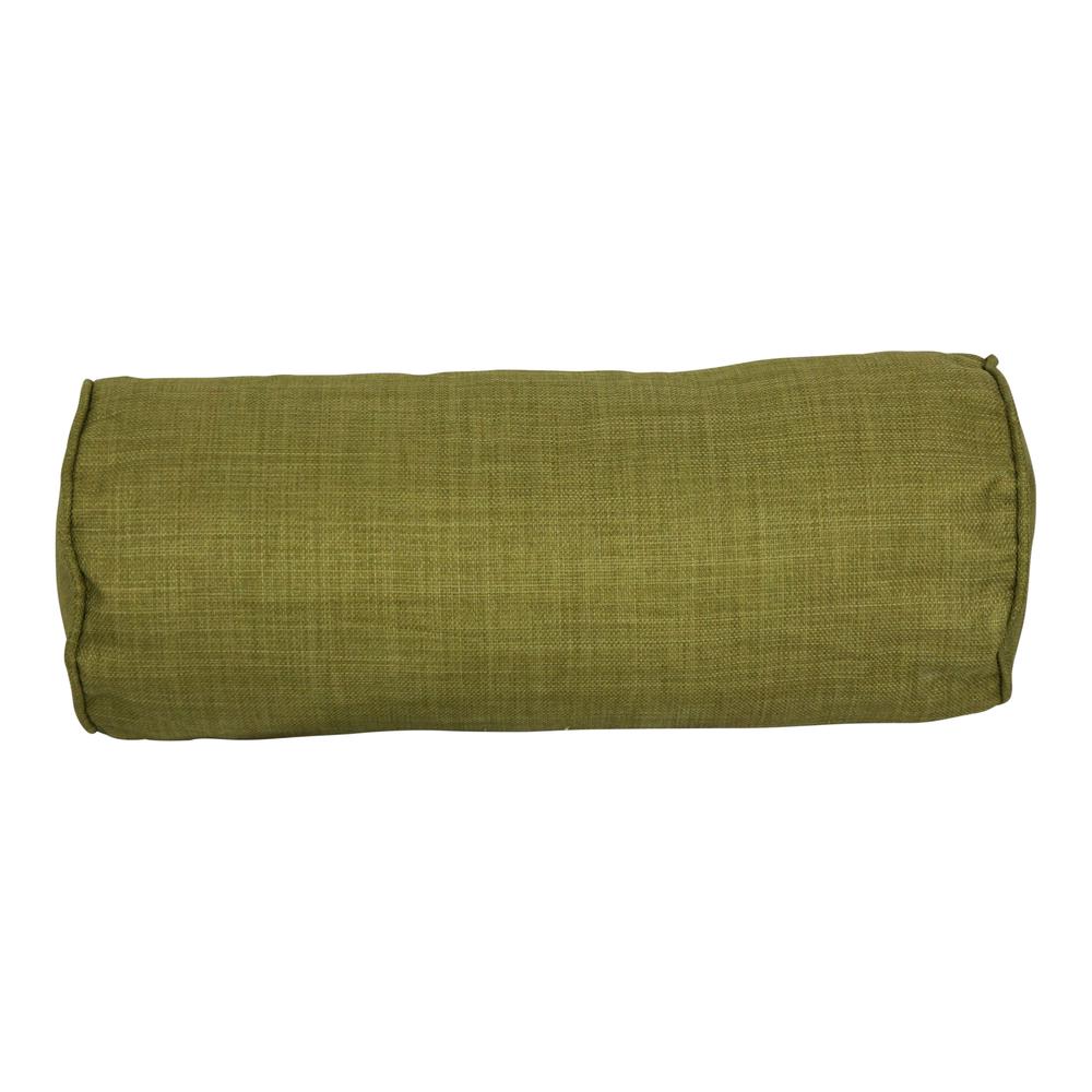 20-inch by 8-inch Double-corded Spun Polyester Bolster Pillows with Inserts (Set of 2) 9814-CD-S2-REO-SOL-02. Picture 2