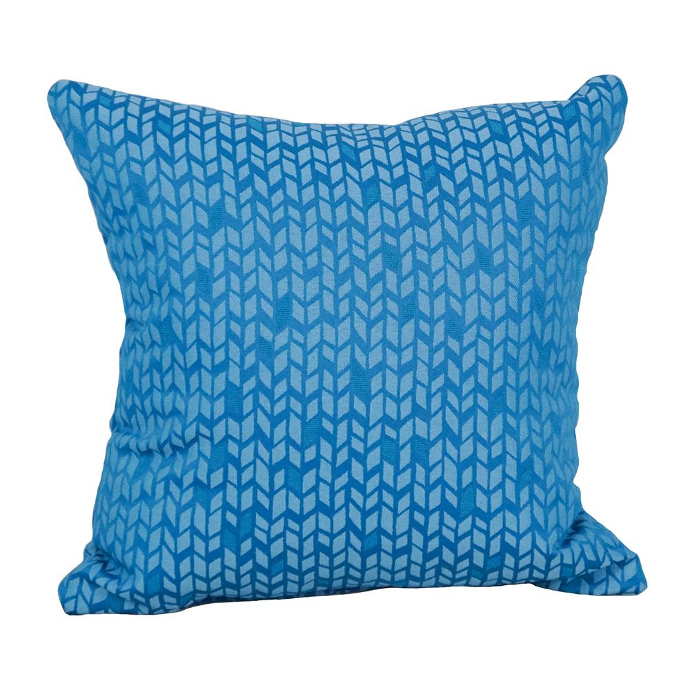 17-inch Jacquard Throw Pillow with Insert 9910-S1-ID-081. Picture 1