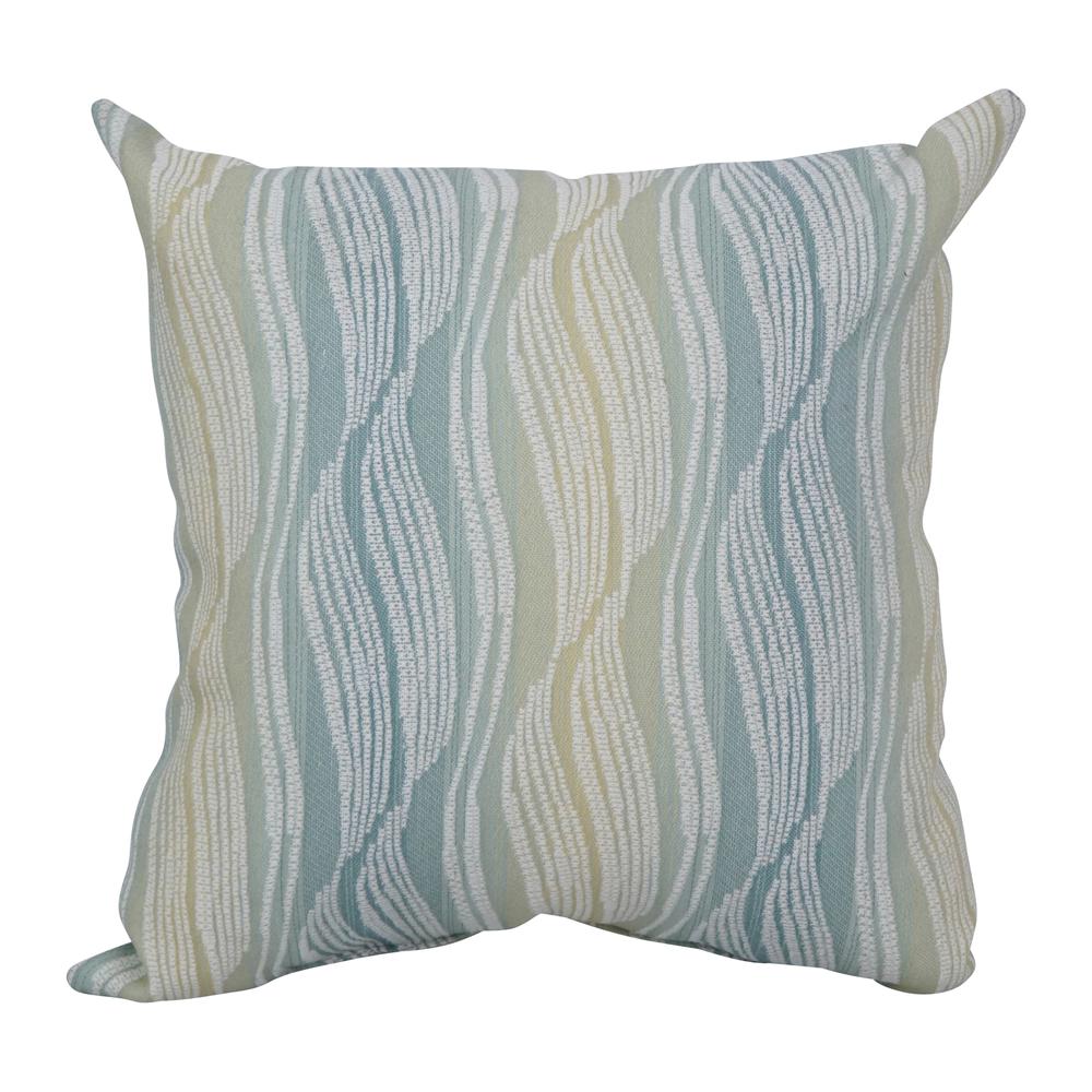 17-inch Jacquard Throw Pillow with Insert 9910-S1-ID-086. Picture 1