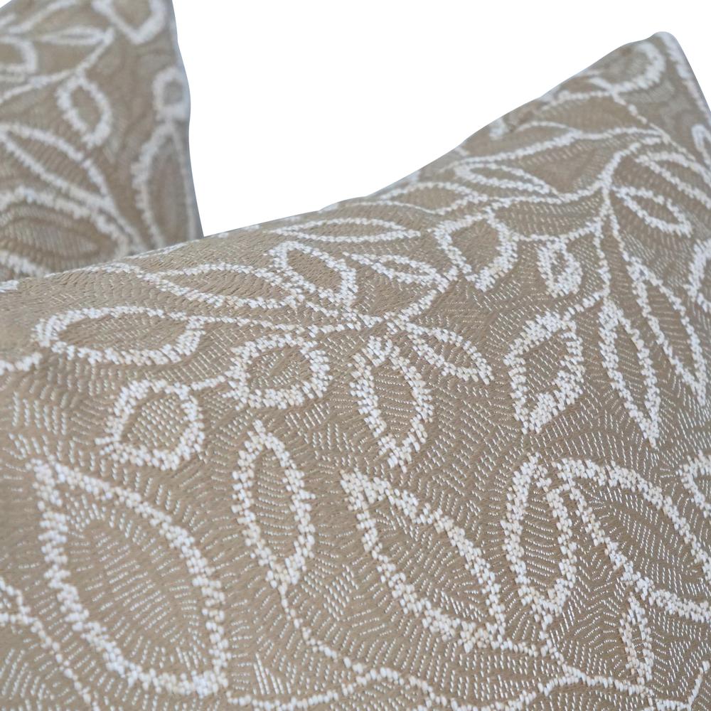 17-inch Jacquard Throw Pillow with Insert 9910-S1-ID-091. Picture 2