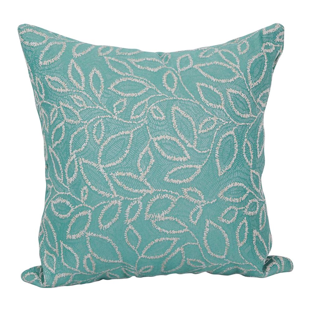 17-inch Jacquard Throw Pillow with Insert 9910-S1-ID-095. Picture 1