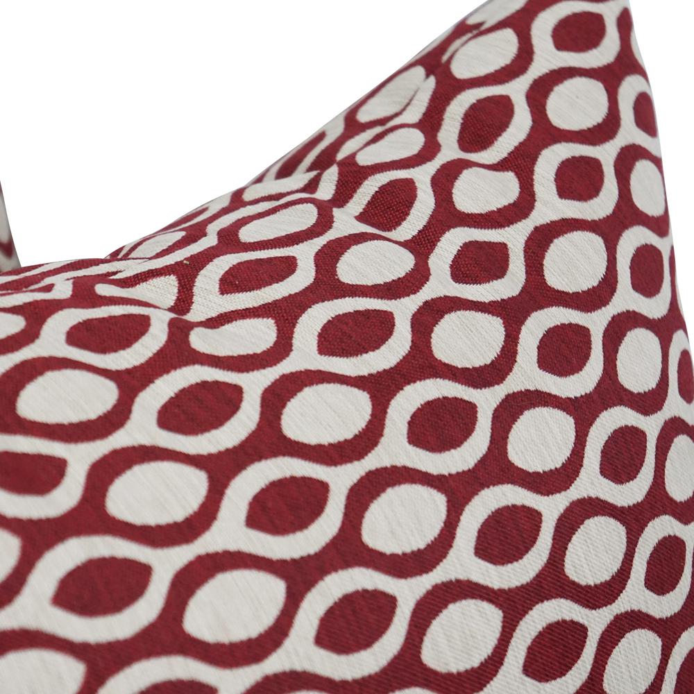 17-inch Jacquard Throw Pillow with Insert 9910-S1-ID-118. Picture 2