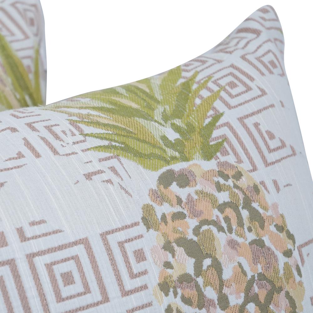 17-inch Jacquard Throw Pillow with Insert 9910-S1-ID-134. Picture 2